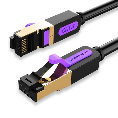 威迅 七類網線圓線萬兆cat7高速7類純銅千兆電腦寬帶屏蔽網絡線